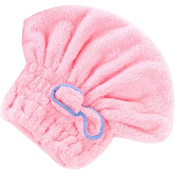 TRUST.STORE Bow Hair Bonnet (5 Pack) – Instant Drying Towel with High Absorbency, Soft & Light to Dry Hair Easily After Shower or Daily Care - Image 5